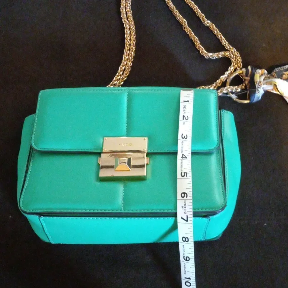 Aldo Albonnon Emerald Green Small Shoulder Bag NWOT